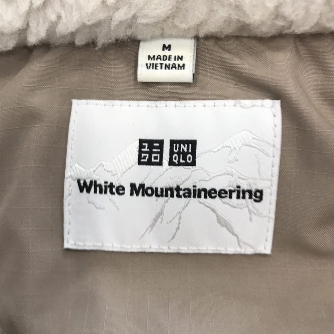 유니클로 x화이트마운티니어링 하프집업 플리스 [M] 상품이미지5