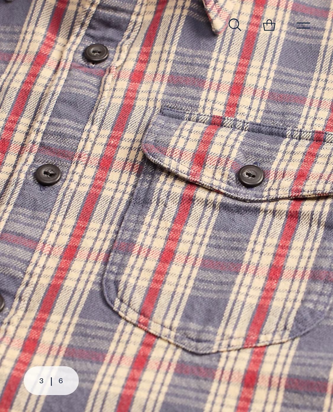 Rrl 더블알엘 플래드 트윌 워크셔츠 상품이미지2