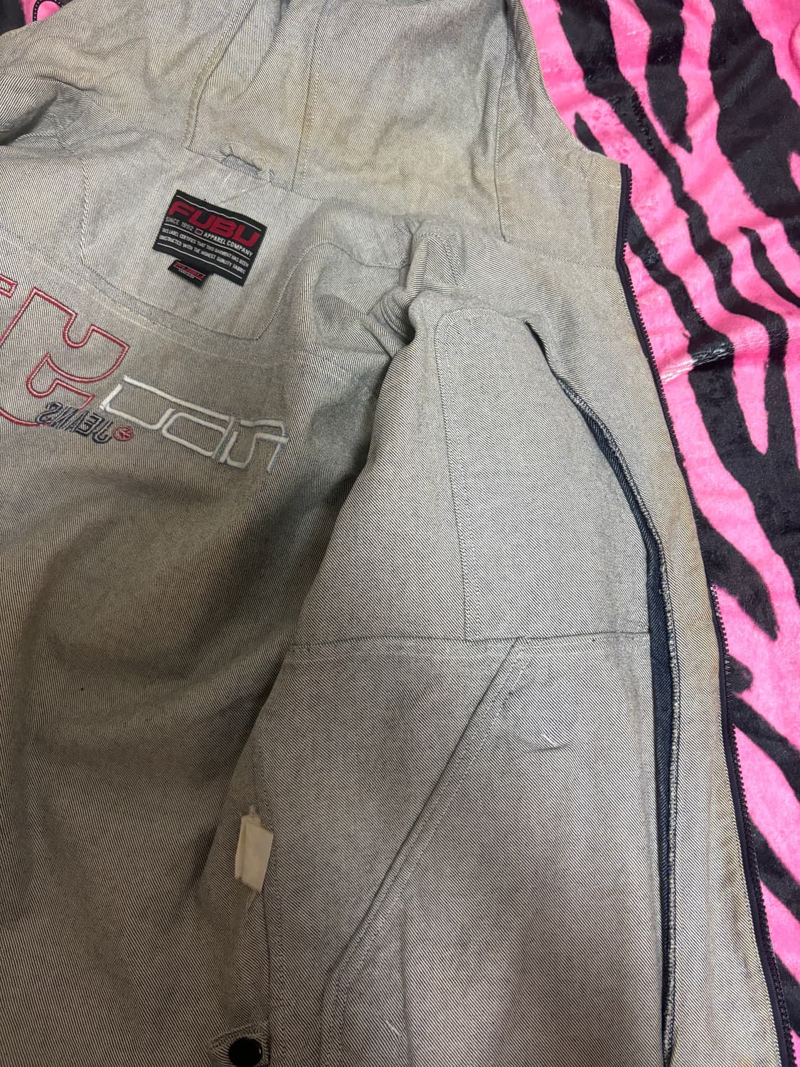 Fubu 데님 후드 자켓 상품이미지8