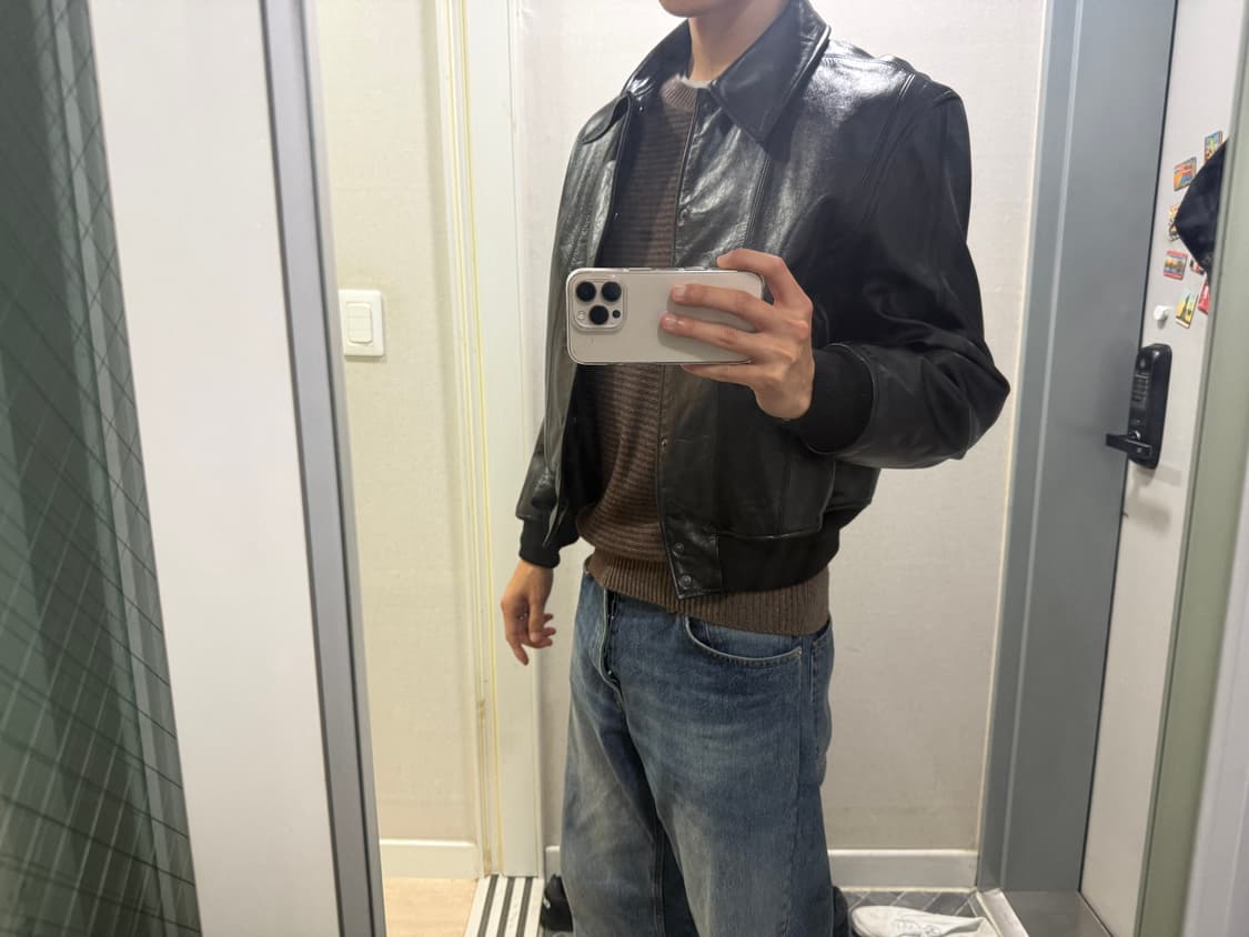 누마레 ee 레더 블루종 m 상품이미지4