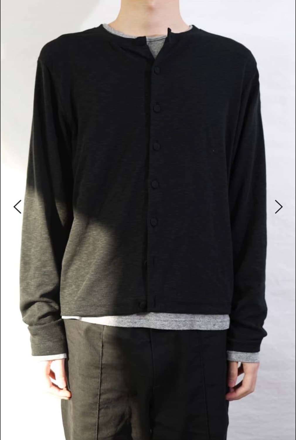 Les 가디건 블랙 2사이즈 구해요 상품이미지1