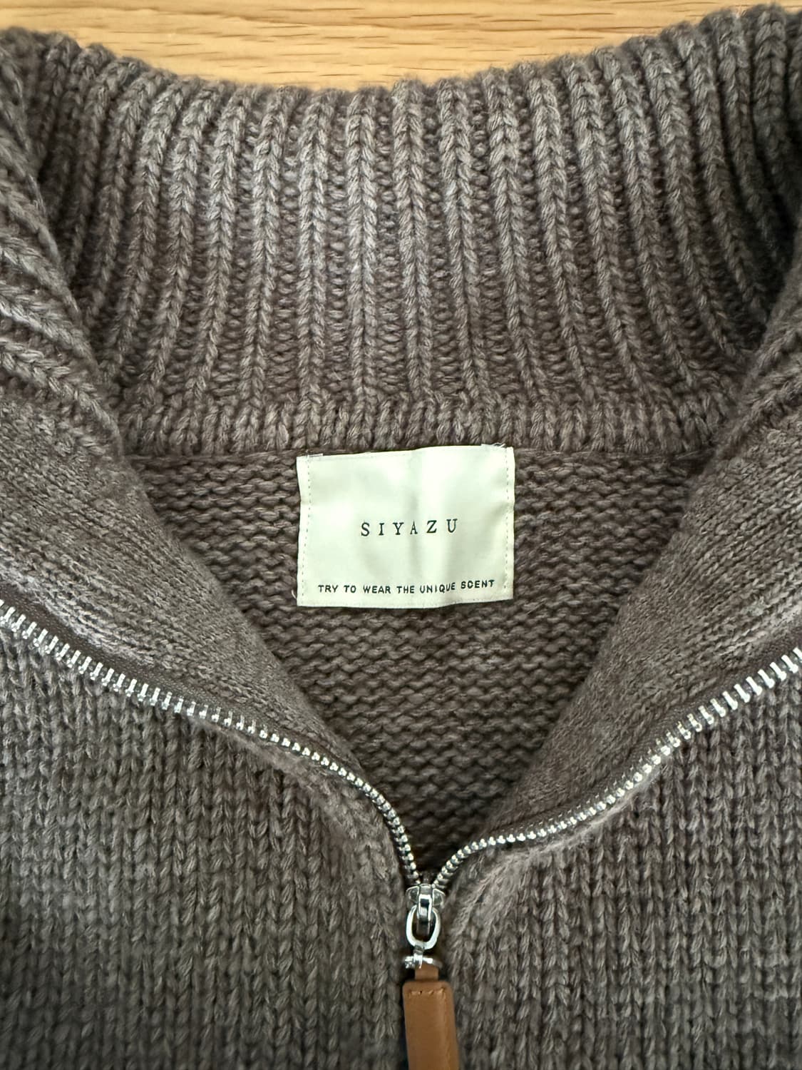 시야쥬(Siyazu) 울 집업니트 상품이미지5