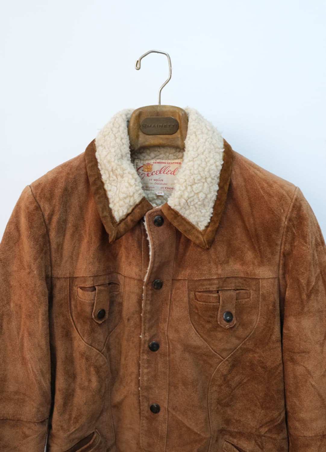 excelled 스웨이드 자켓 made in usa 상품이미지3