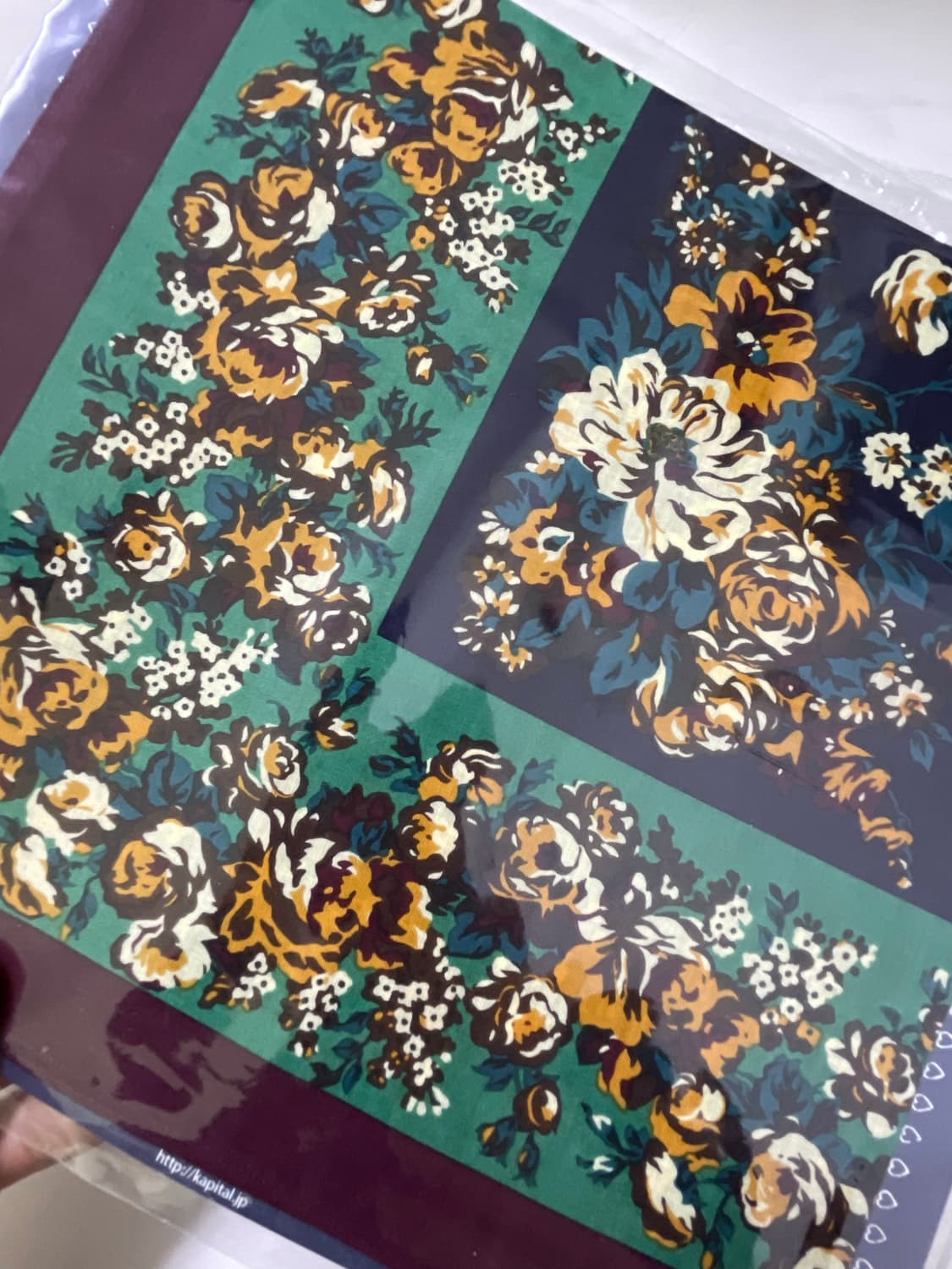 Handkerchief Flower Bandana 상품이미지3