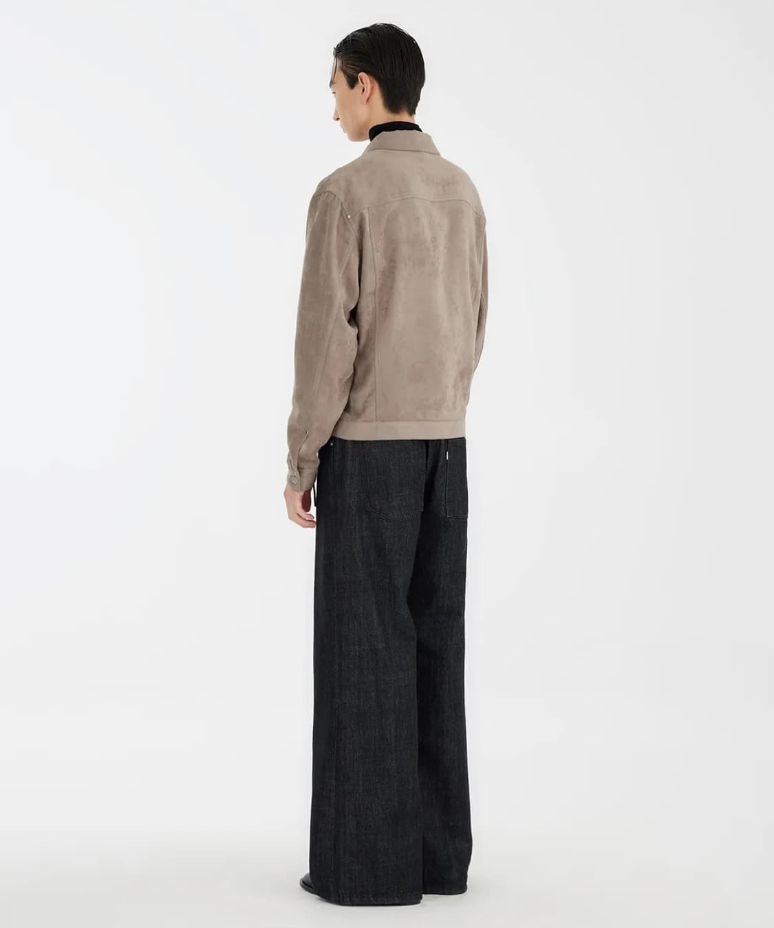 Youth-lPleated Stud Trucker Jacket L사이즈 상품이미지5