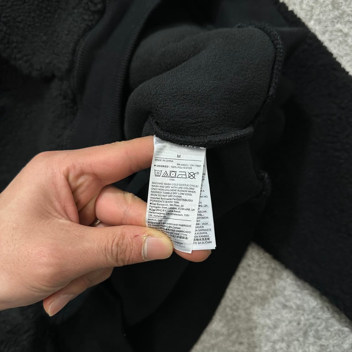 [95-100] gap갭 후리스 후드티 상품이미지4