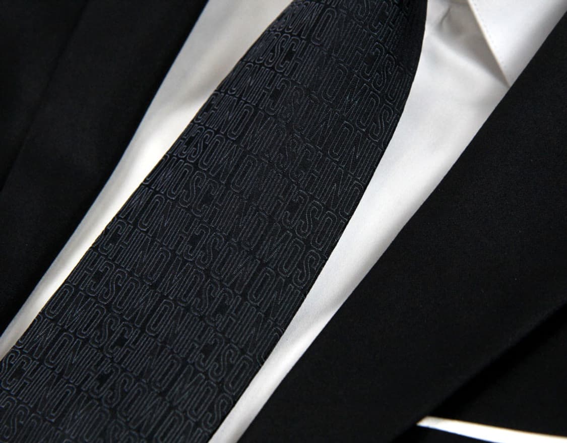 모스키노 8.3cm 미사용 S등급 신형 남자 명품넥타이 상품이미지5