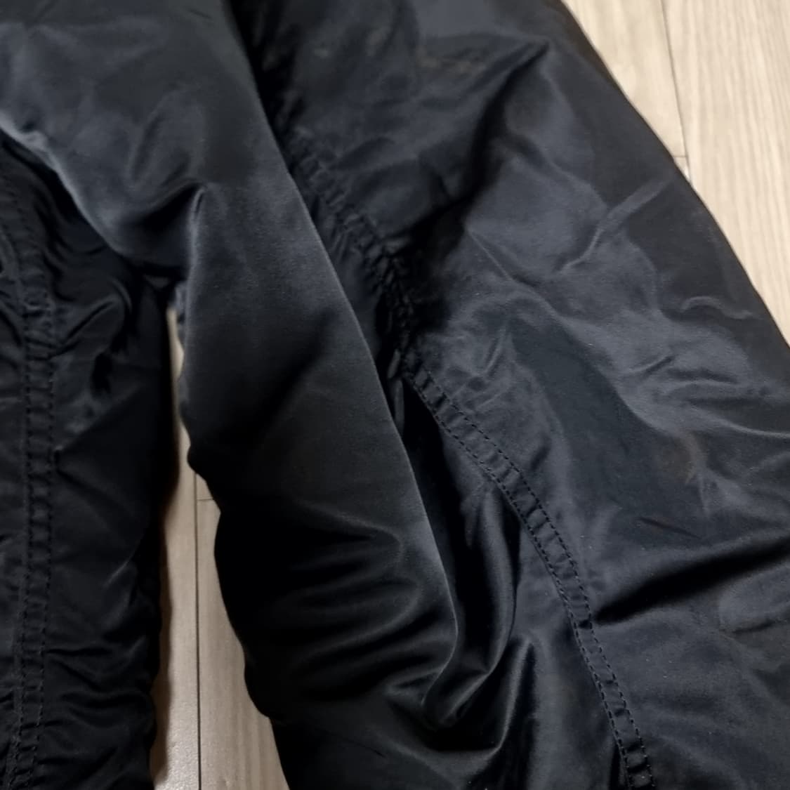 알파인더스트리 블랙 MA-1 항공 점퍼(레어한 xxl) 상품이미지10