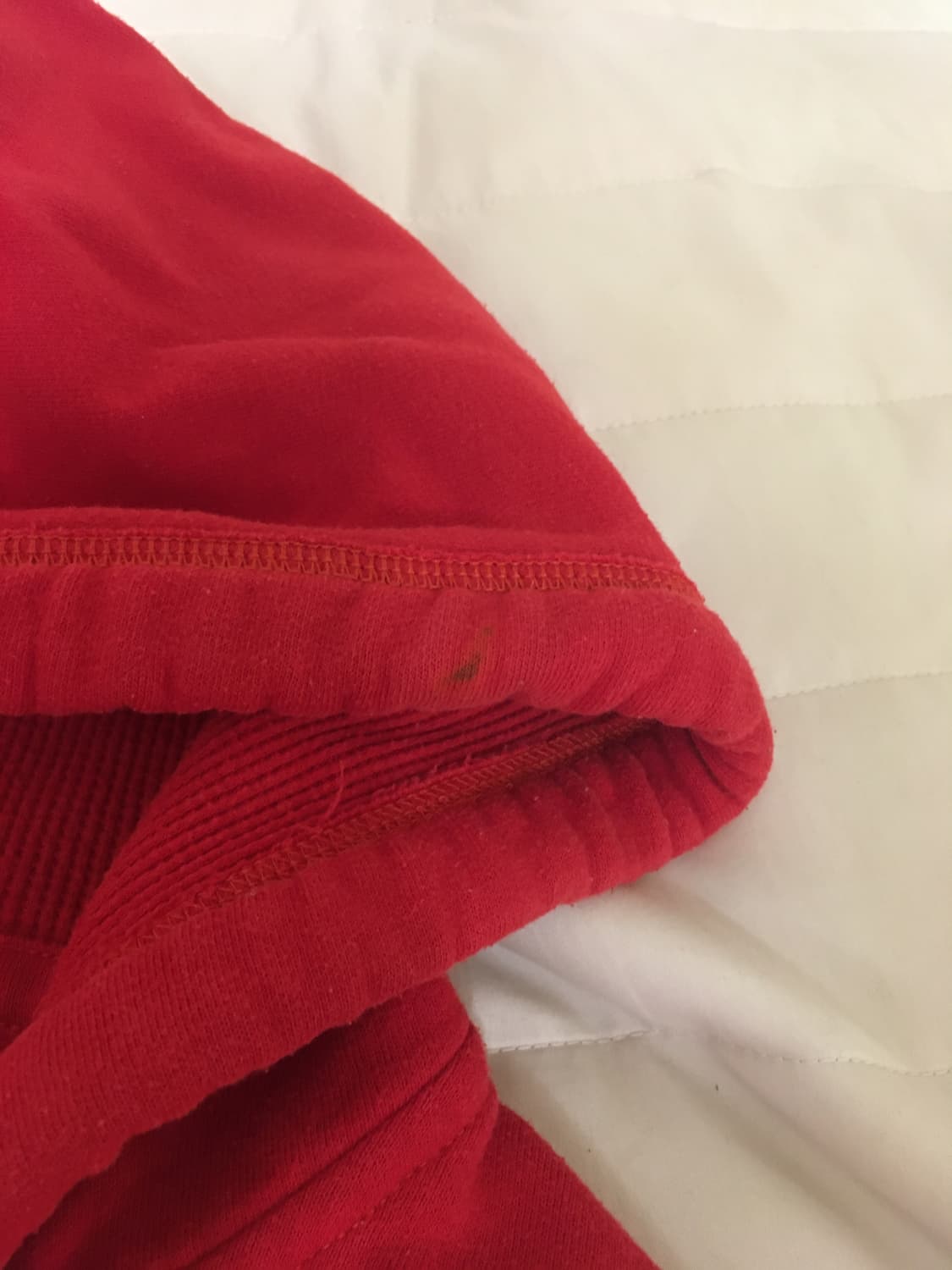 (딱붙핏) 홀리스터 레드 후드집업 S 상품이미지5