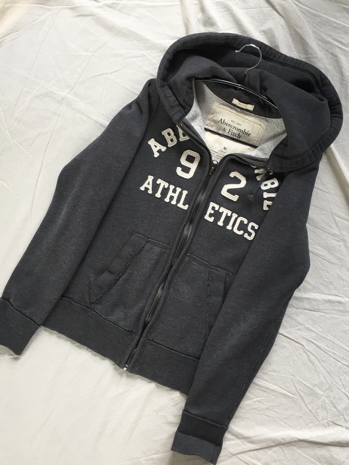 아베크롬비 빅로고 후드집업 상품이미지3