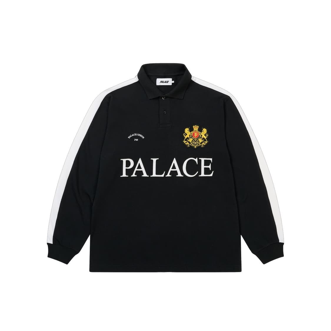 팔라스 에스타블리시드 롱슬리브 폴로 블랙 상품이미지1