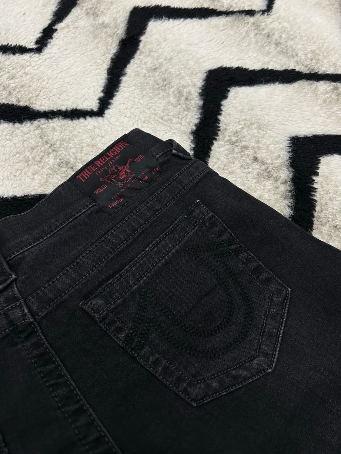 [26]트루릴리전 스판 부츠컷/흑청 상품이미지1