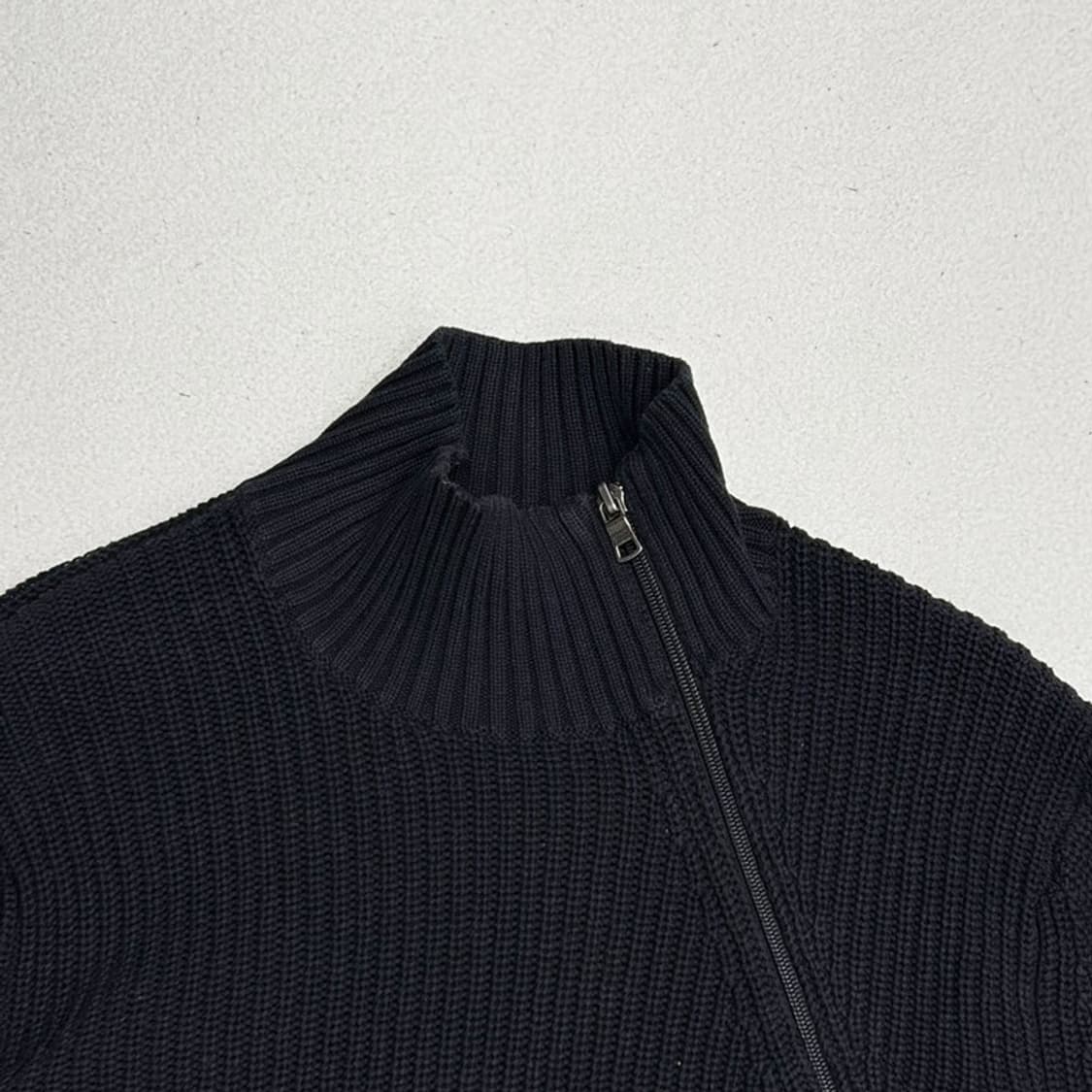 ARMANI EXCHANGE 어시메트릭 니트집업 S 상품이미지3