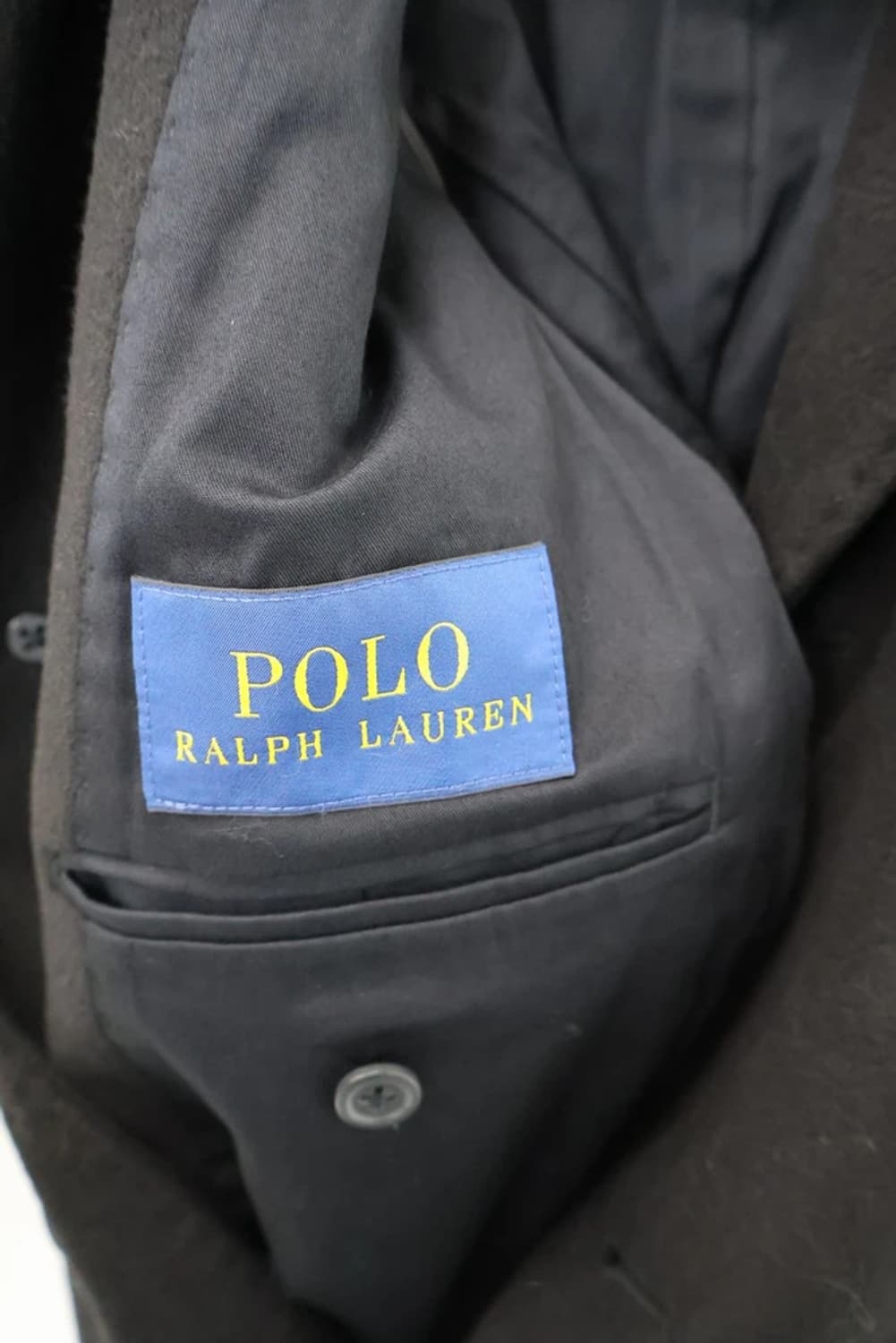 Polo Ralph Lauren Black Wool Coat 상품이미지6