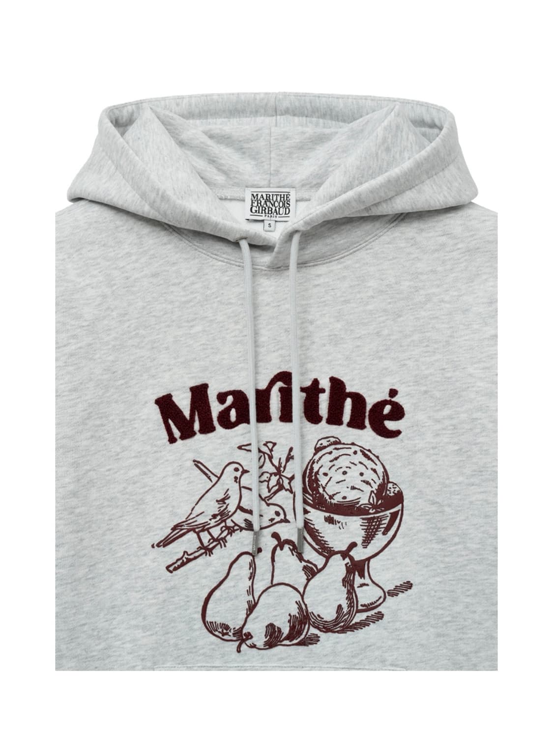 마리떼 BOUCLE EMBROIDERY GRAPHIC HOODIE 상품이미지3