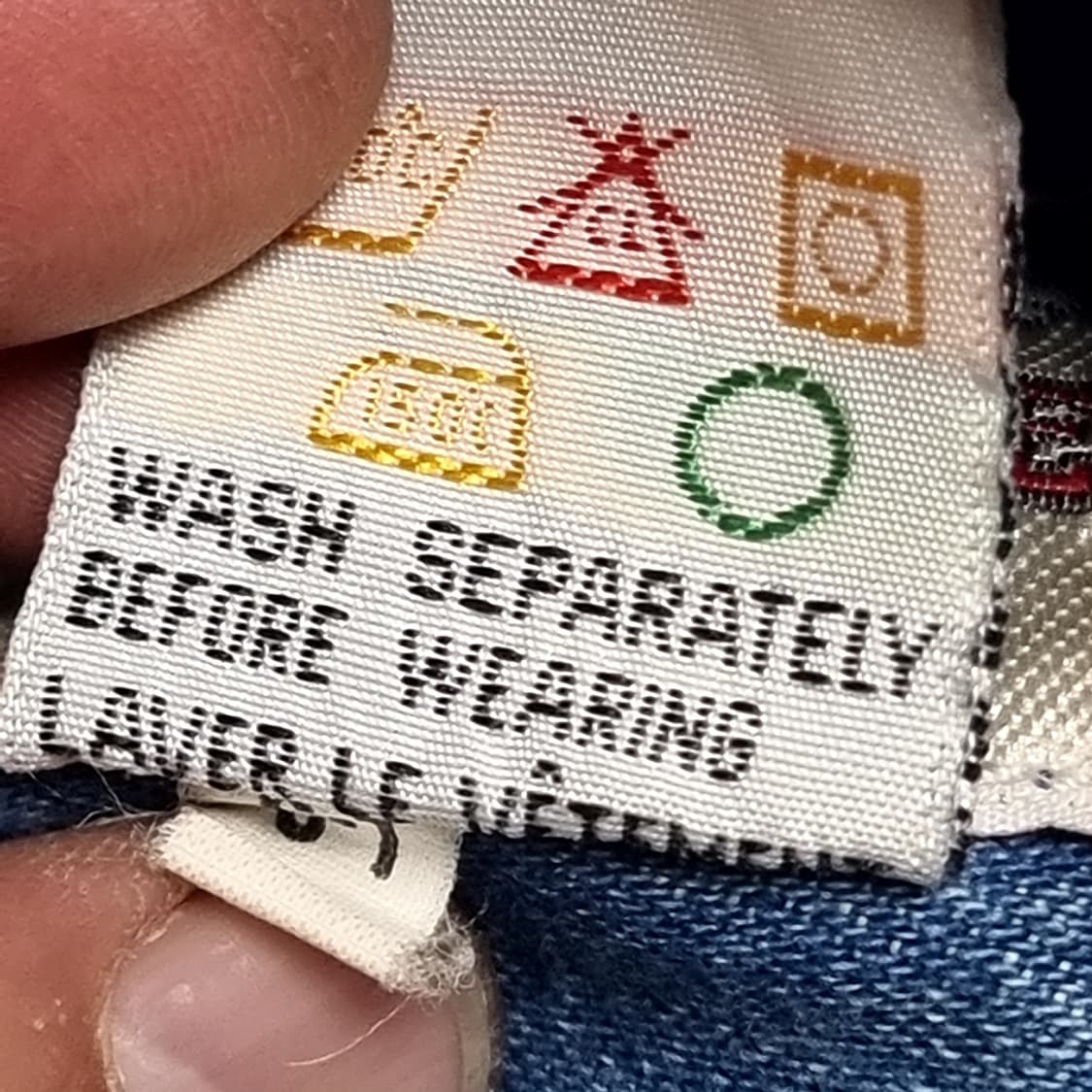 80s 빈티지 조다쉬 데님 셔츠 남방(100-105) 상품이미지2