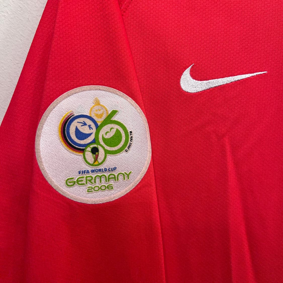 나이키 2006 독일 월드컵 박지성 로고 싸커 져지 상품이미지4