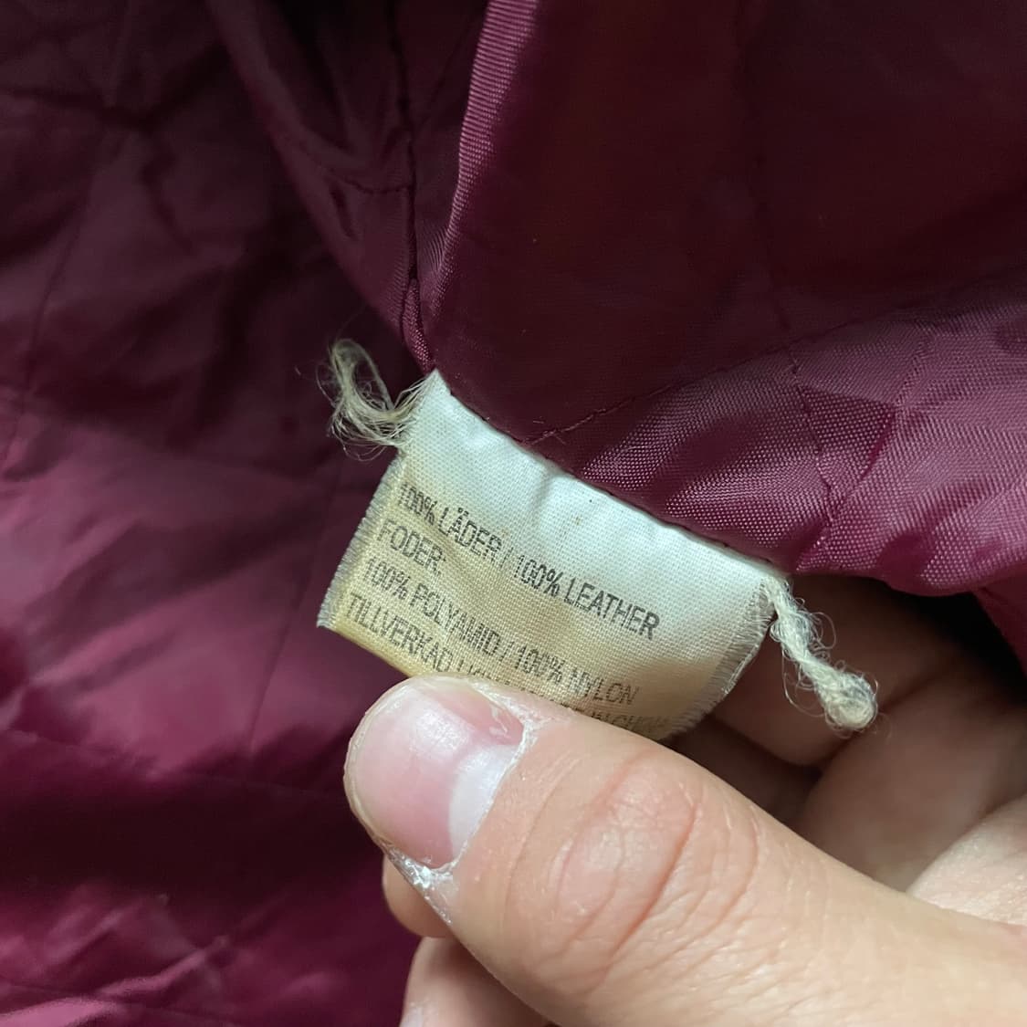 80s 90s 리복 올드스쿨 올 레더 바시티 자켓 상품이미지8