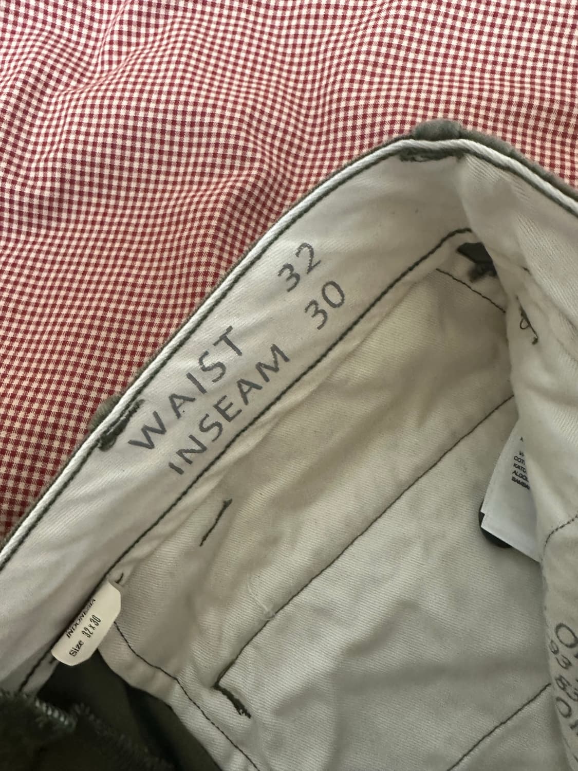 rrl 오피서 치노 팬츠 32/30 상품이미지3