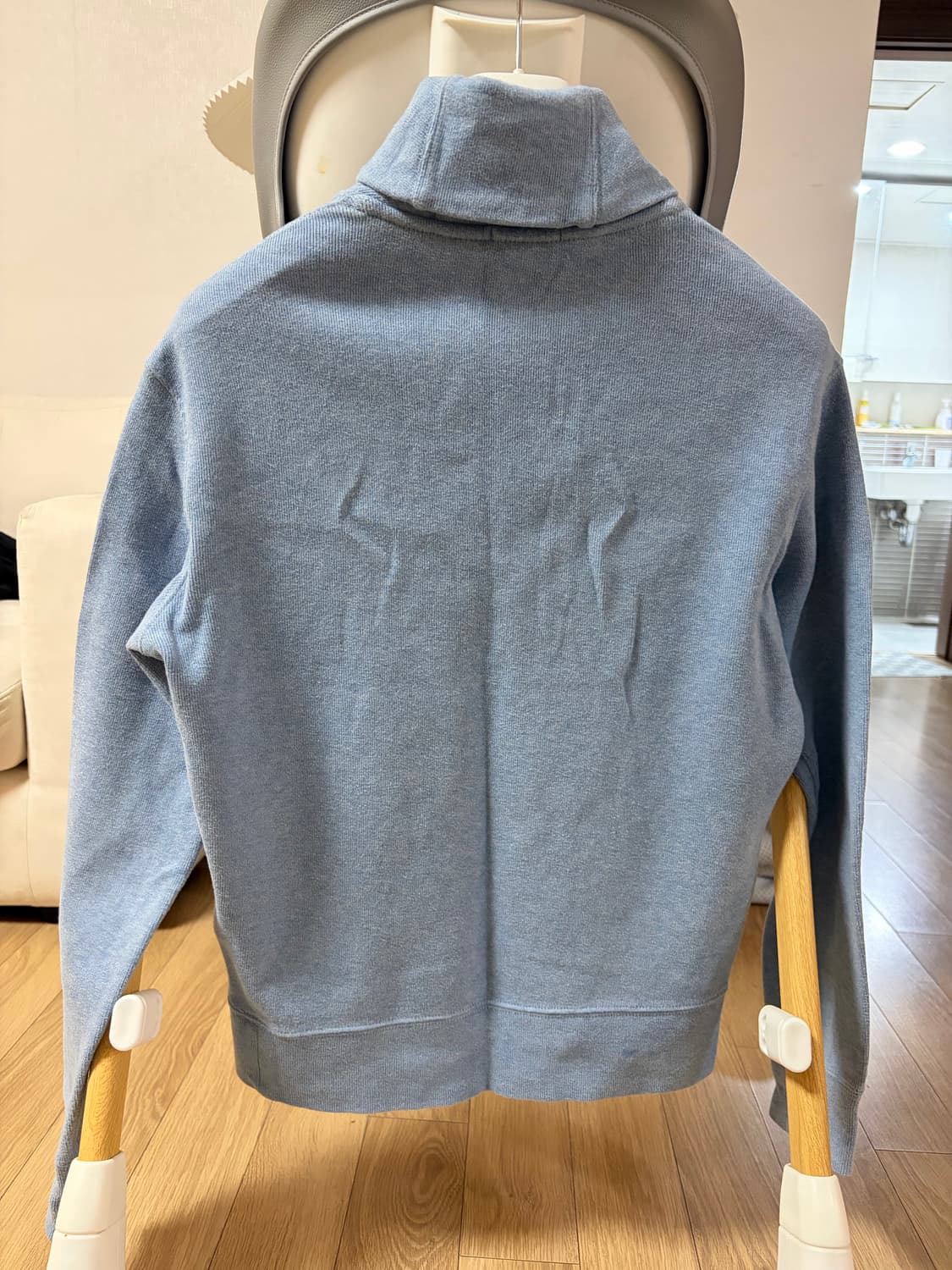 [s] 폴로랄프로렌 블루 숄카라 니트 상품이미지2