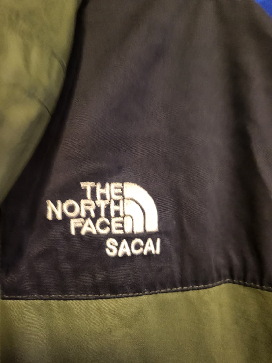노스페이스 X 사카이 그린 블랙 야상 자켓L, 상품이미지8