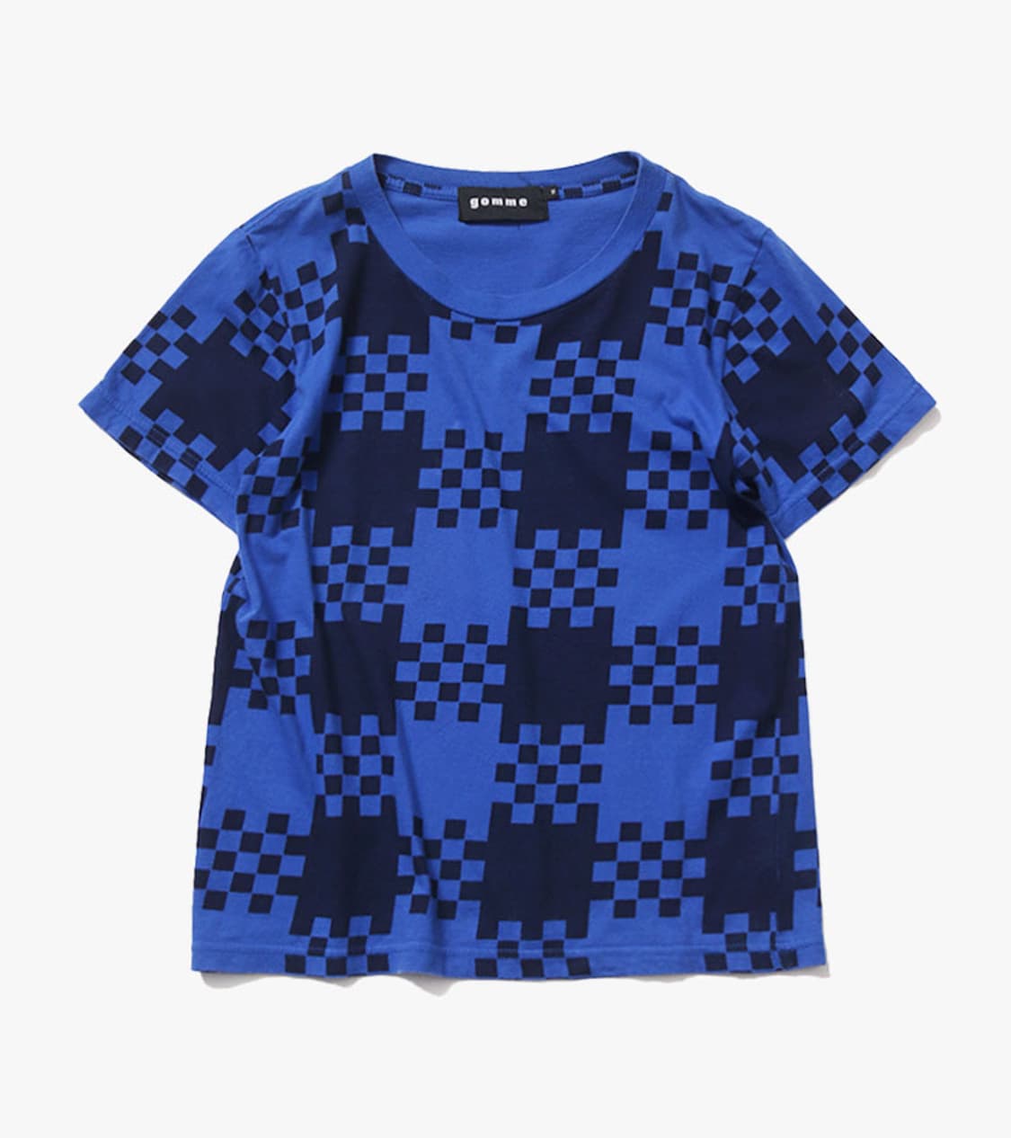 GOMME - CHECKER BOARD T SHIRT 상품이미지1