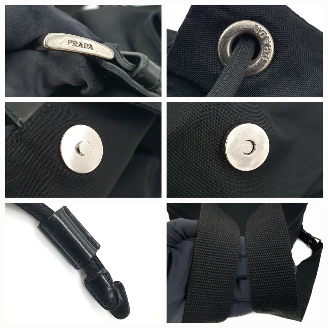 프라다 리나일론 원포켓 백팩 B4650F 상품이미지6