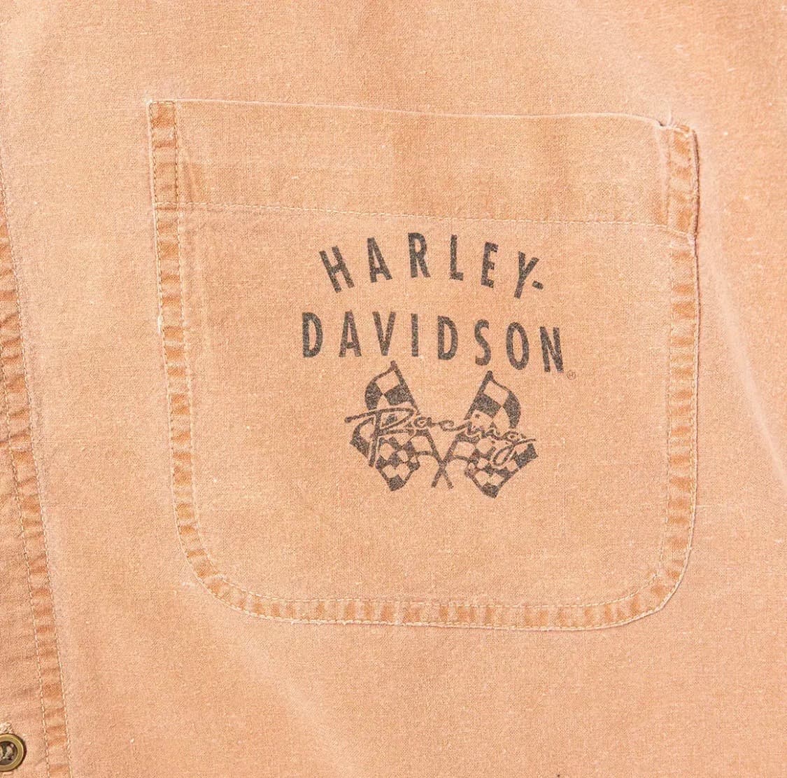 [L] 90s 할리데이비슨 반팔 셔츠 MT-1325 상품이미지2