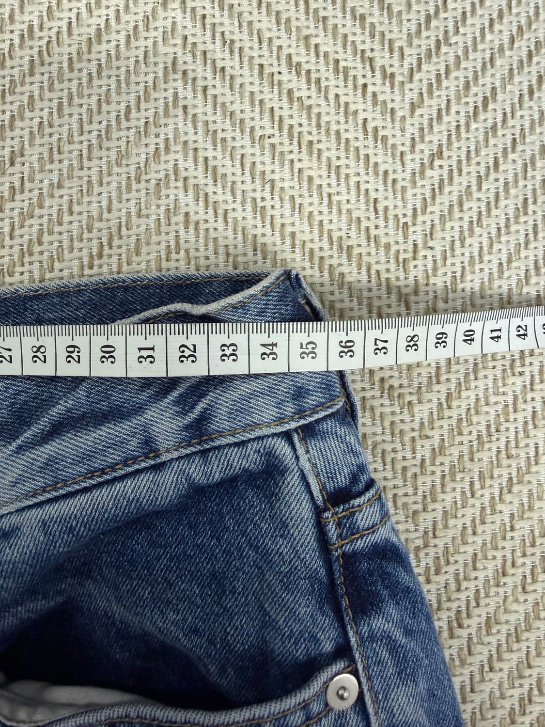 정품) COS 코스 여성 슬림 데님 청바지 26 상품이미지6