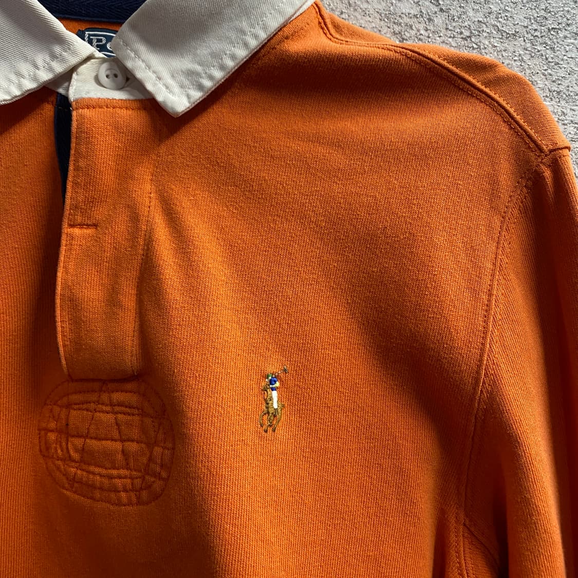 폴로 랄프로렌 멀티포니 오렌지 럭비티 B2921 상품이미지3