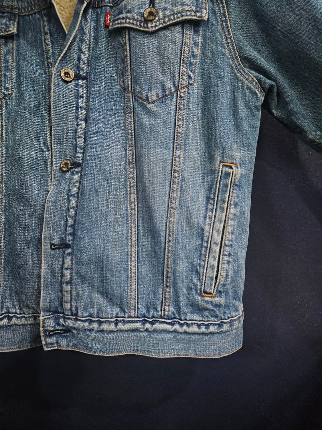 리바이스 라이트블루 남성 100~105 데님자켓  상품이미지6