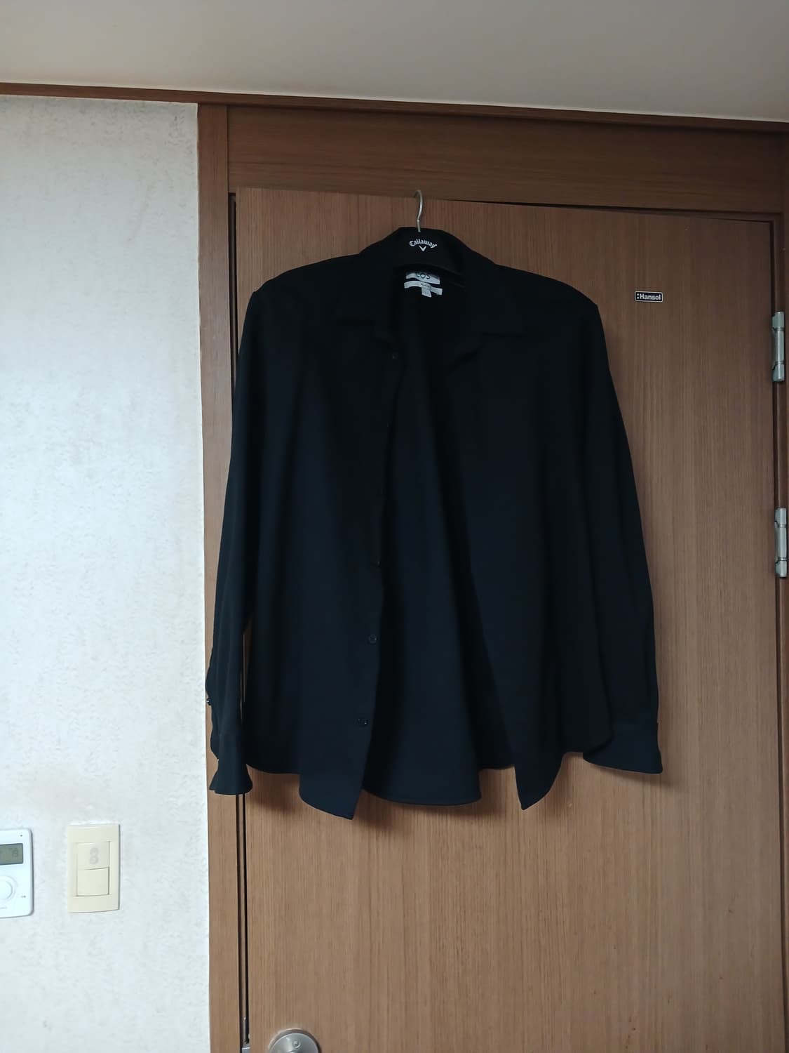 COS 블랙 릴렉스핏 셔츠M 상품이미지2