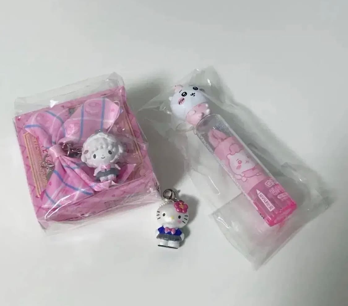 산리오 키라메키 교복 피아노 스트랩 키티 치이카와 요정 캔디 먼작귀 상품이미지1