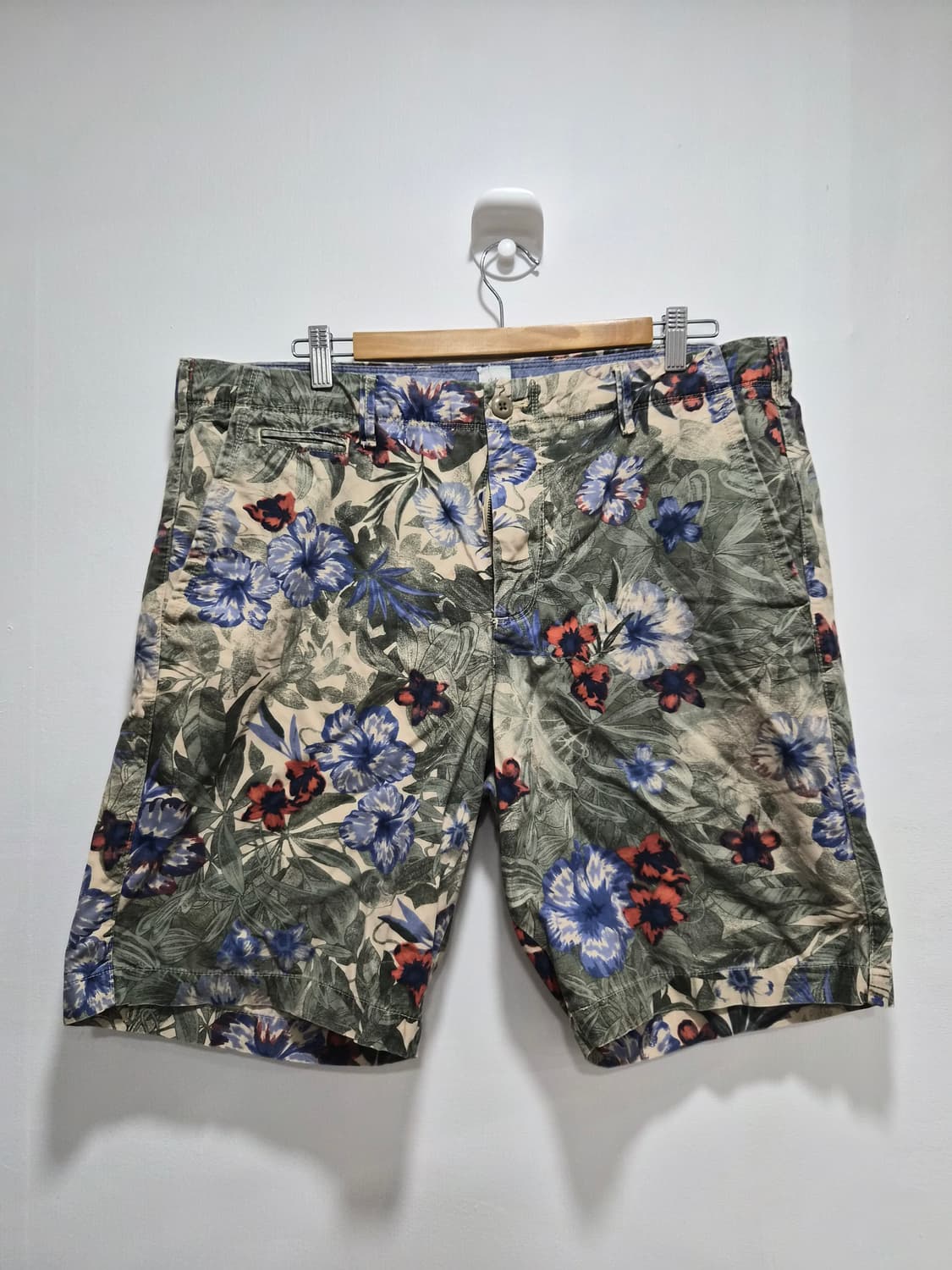 36) GAP 갭 플라워 코튼 반바지 팝니다 상품이미지1