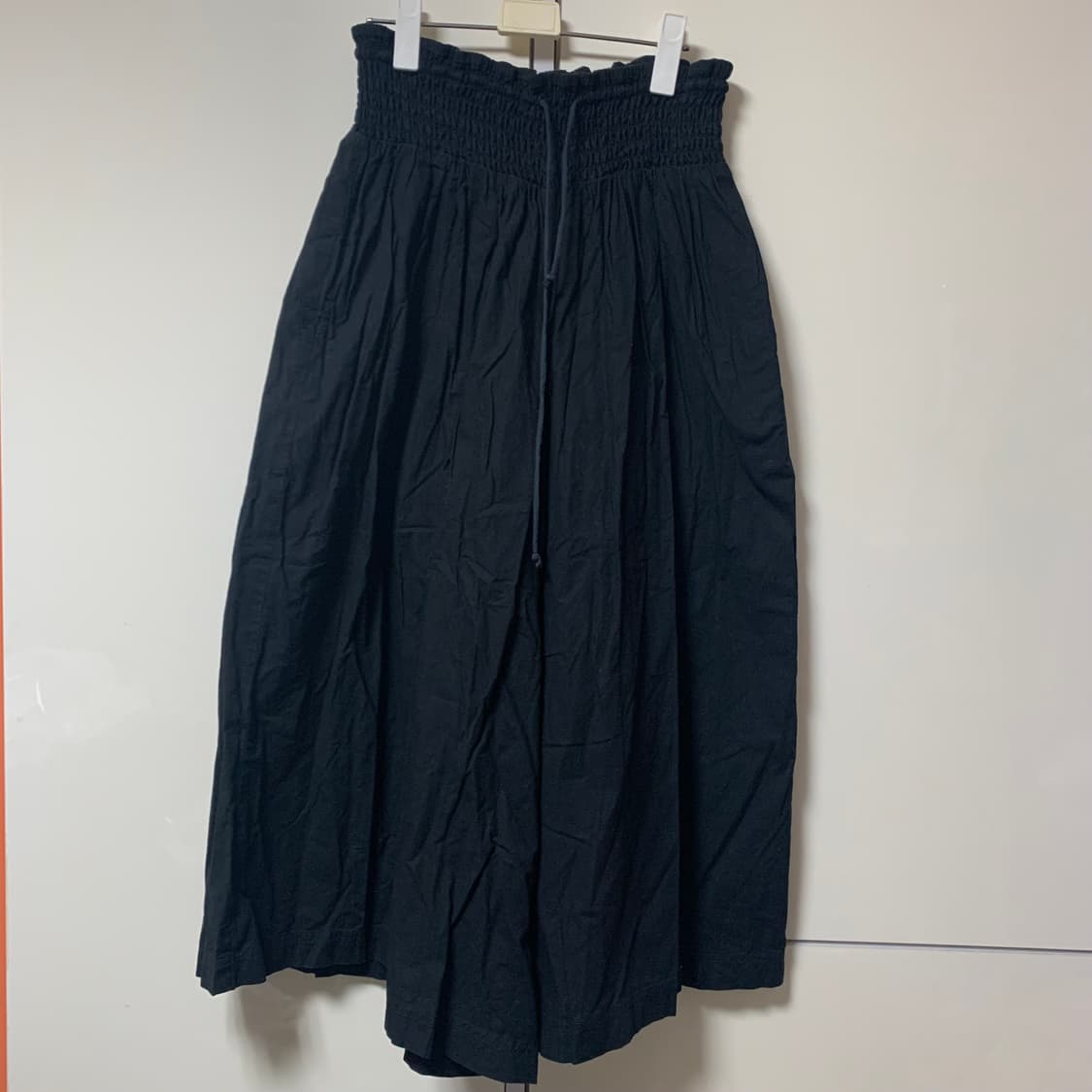 와이드핏 yarra 블랙 팬츠 상품이미지1