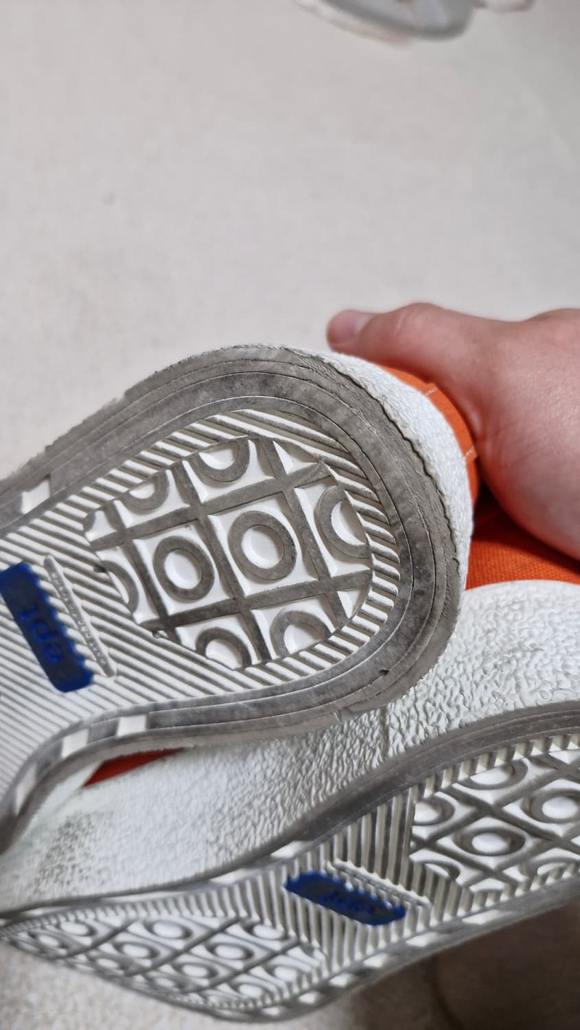 EPT 오렌지색 캔버스 단화 260 상품이미지4