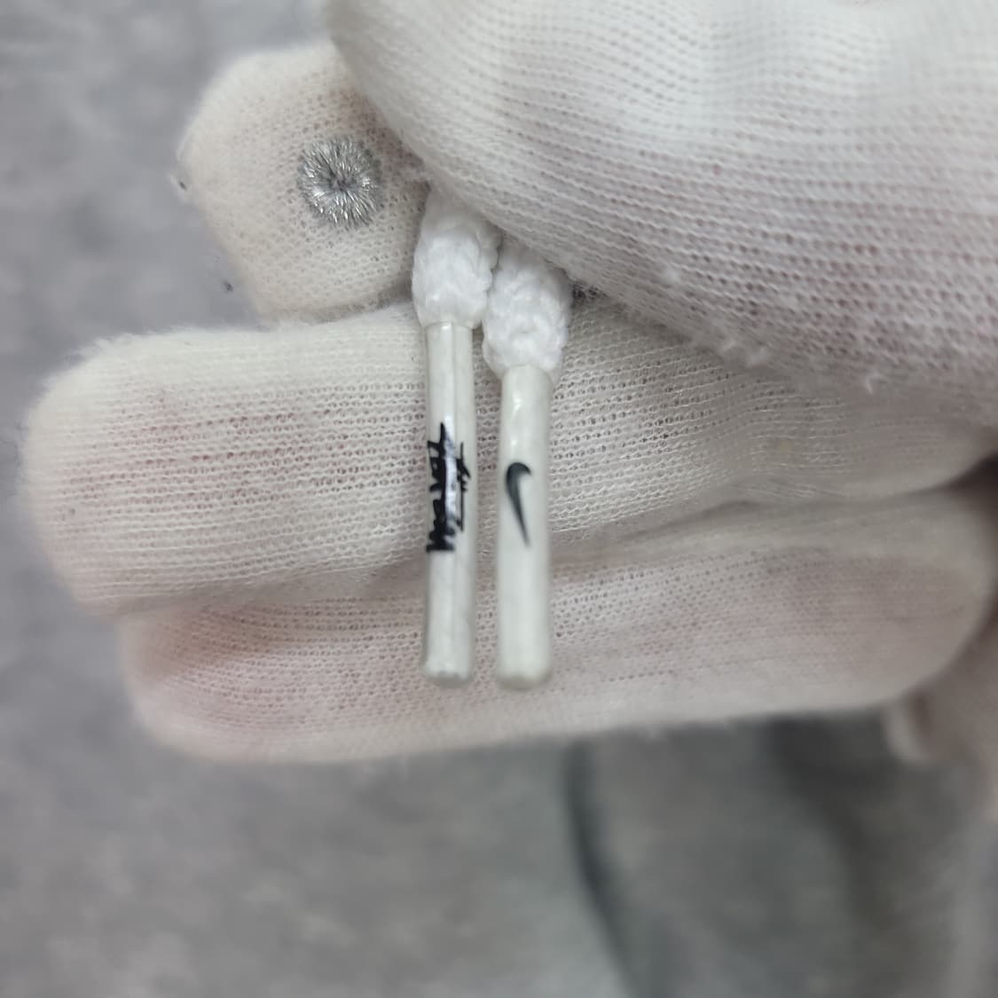 나이키 X 스투시 플리스 기모 팬츠 바지 헤더 100사이즈 새상품급 상품이미지9