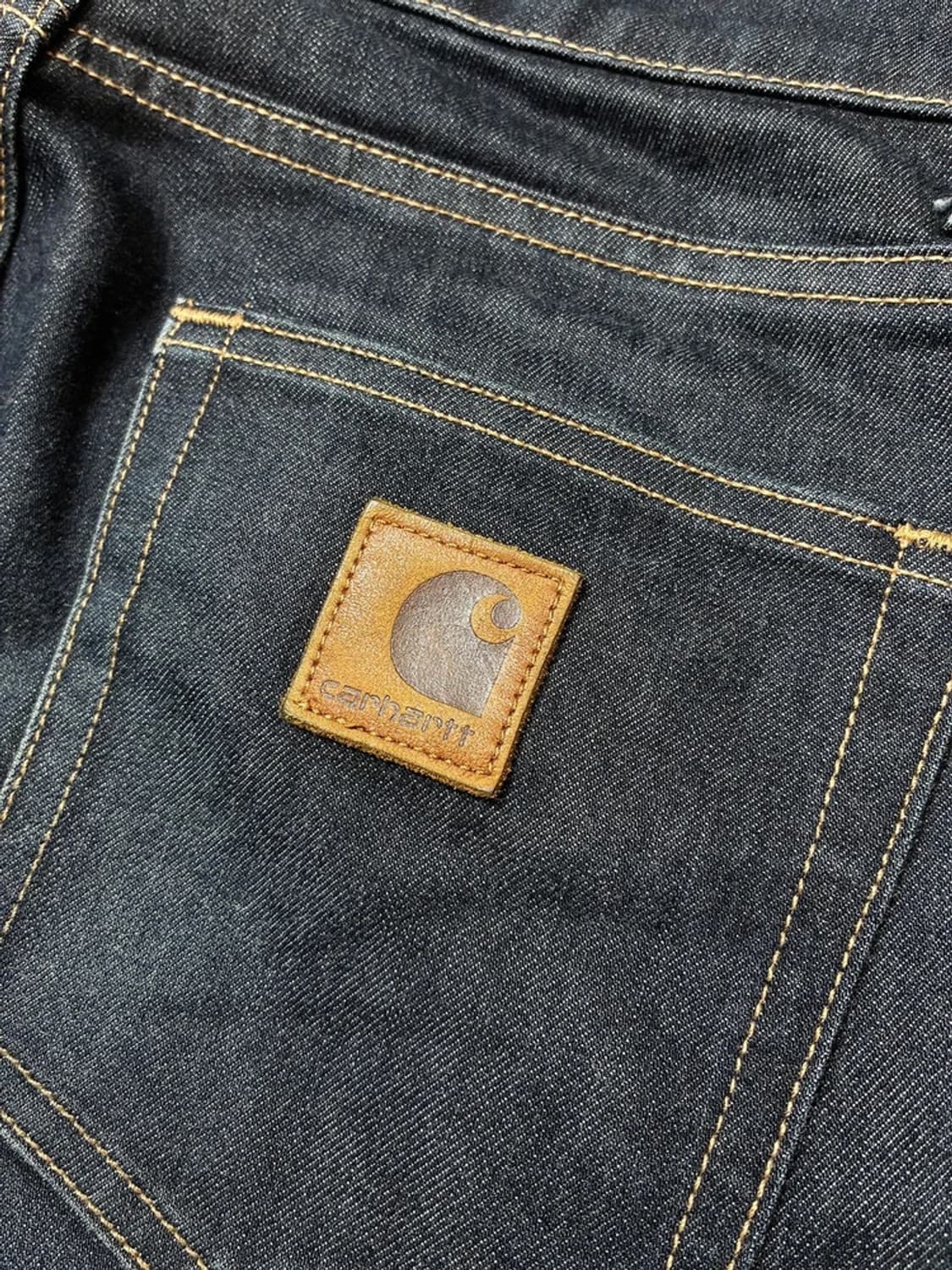 칼하트 다크 딥 블루 데님 팬츠 PN9341 상품이미지6