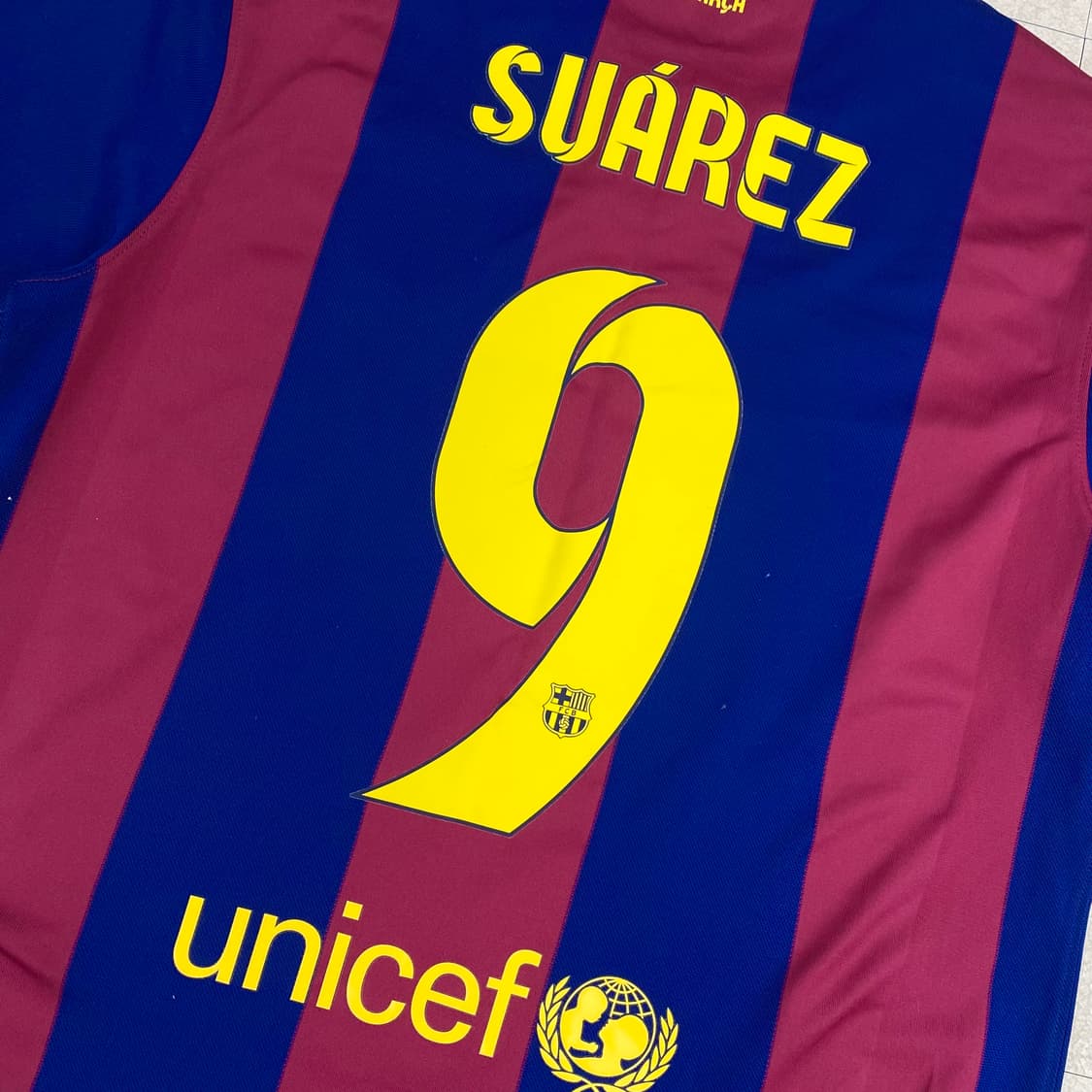 나이키 14-15 바르셀로나 홈 수아레즈 유니폼 (95) 상품이미지4