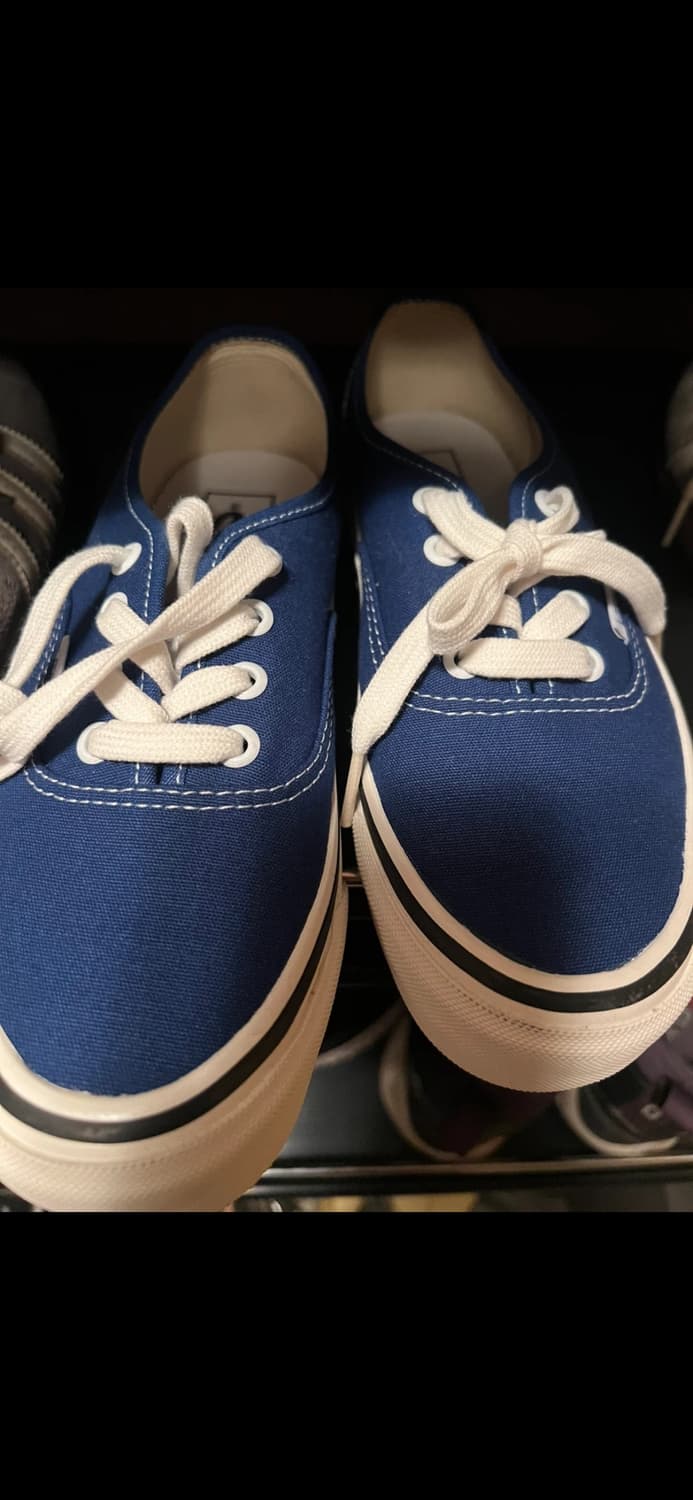 반스 어센틱 44 DX 블루 240 사이즈 새상품 상품이미지3