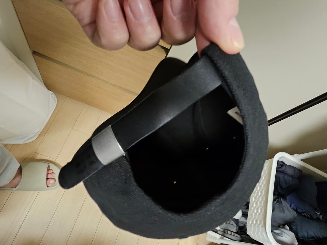 랏츠 랫츠 rats 캔버스 레더로고 캡 상품이미지3