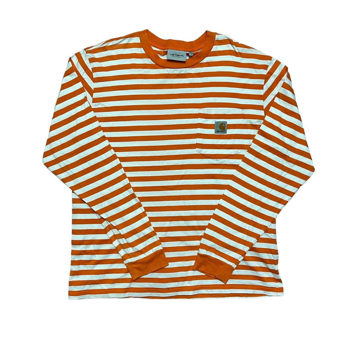 칼하트 스트라이프긴팔티 상품이미지1