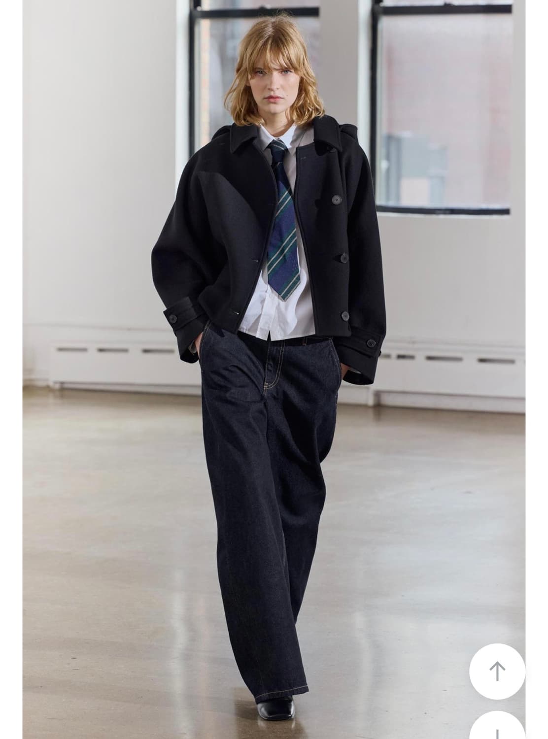 자라 케이프 코트 xs 상품이미지2