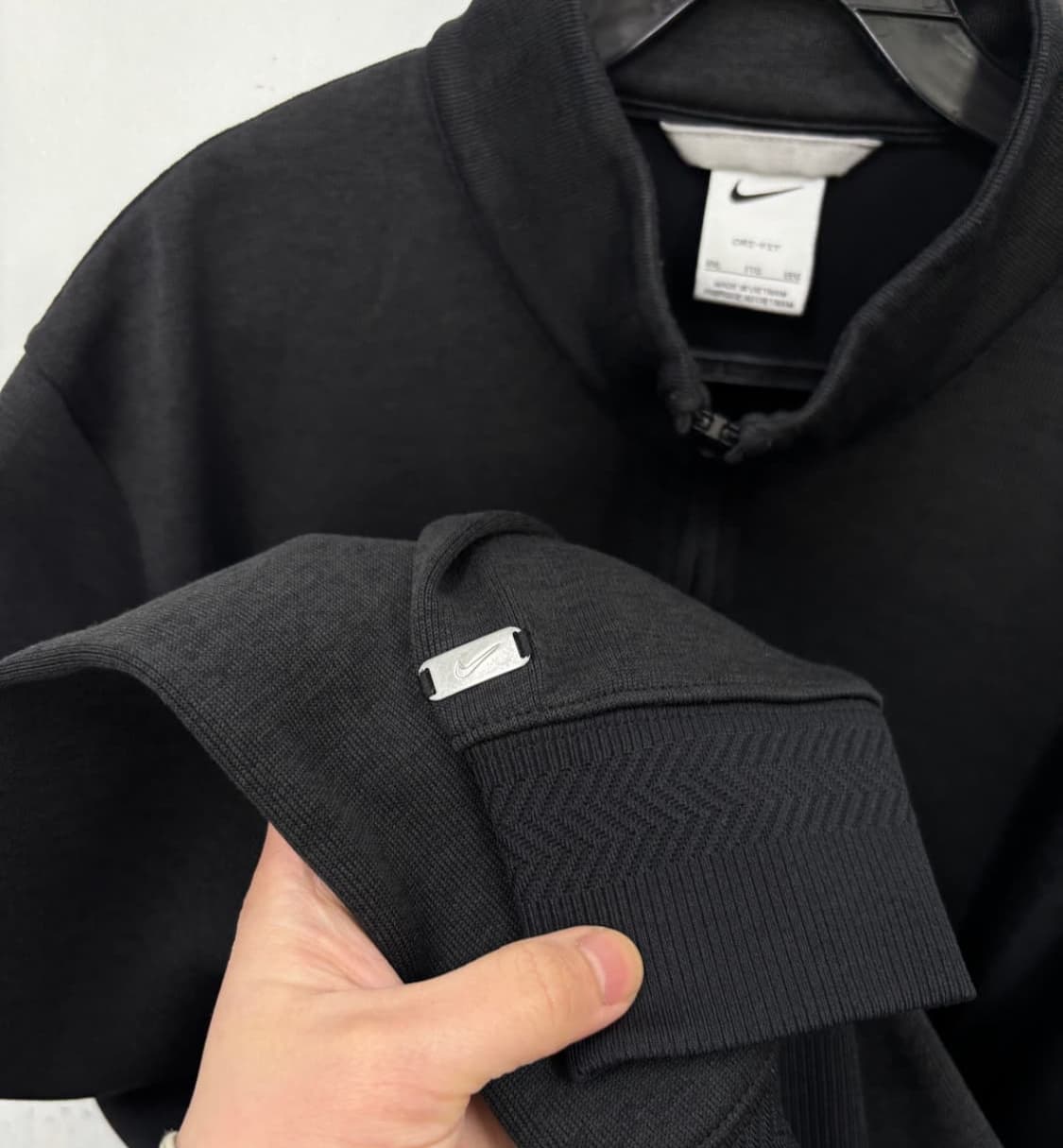 나이키 소매로고 반집업 자켓  상품이미지4