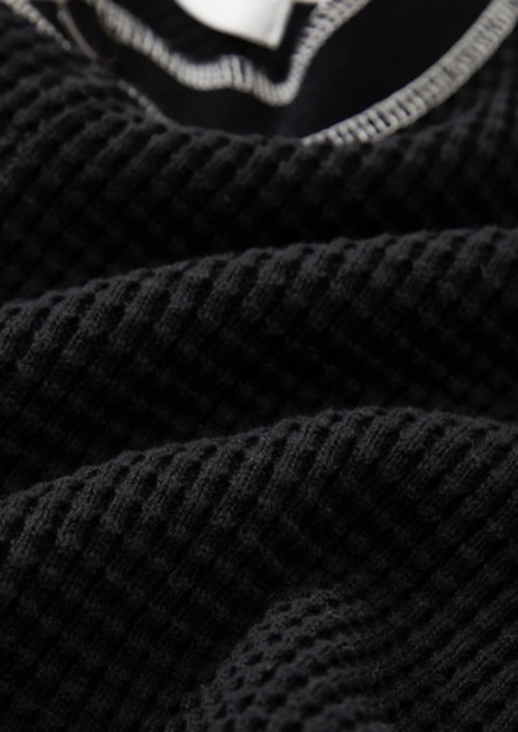 Marka 블랙 와플 가디건_2 상품이미지2