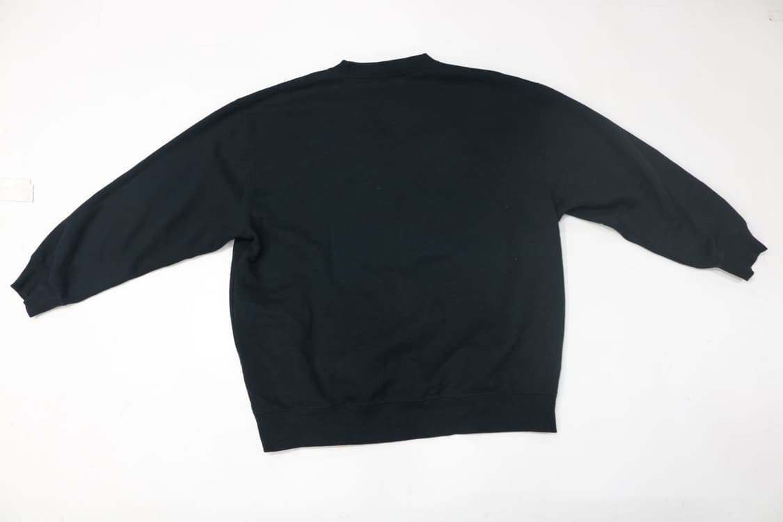 AIRWALK 에어워크 빈티지 미니 로고 자수 블랙 맨투맨 (3L) 상품이미지7