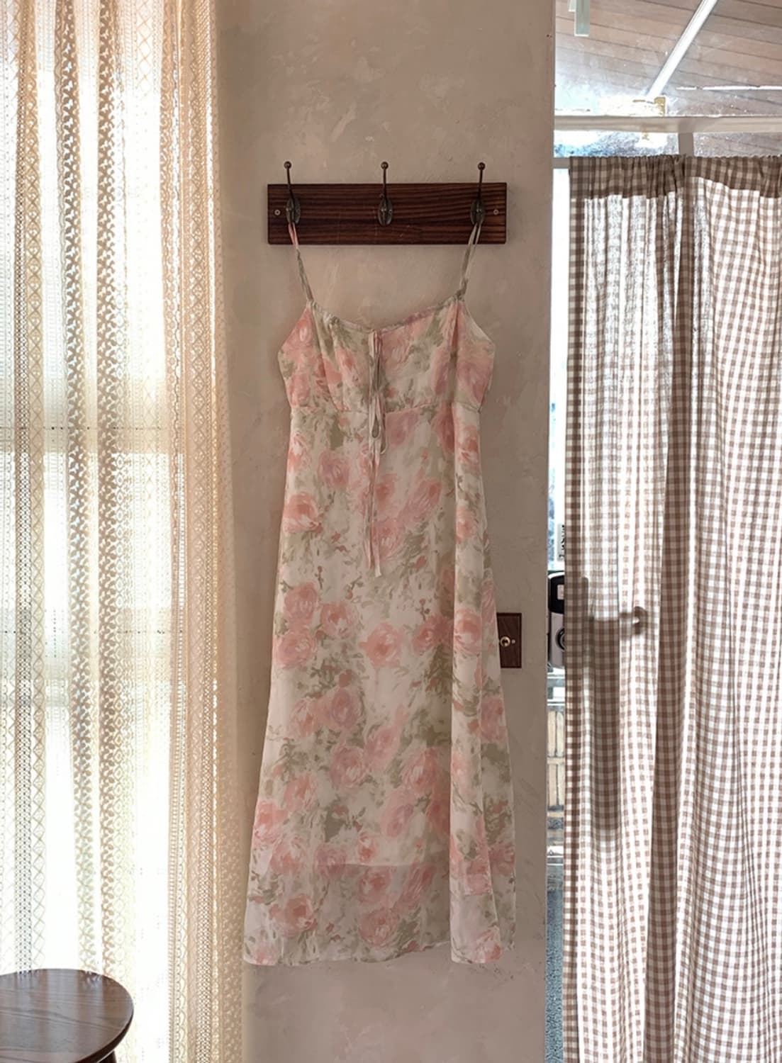 빈티지 플라워 롱 원피스 상품이미지2