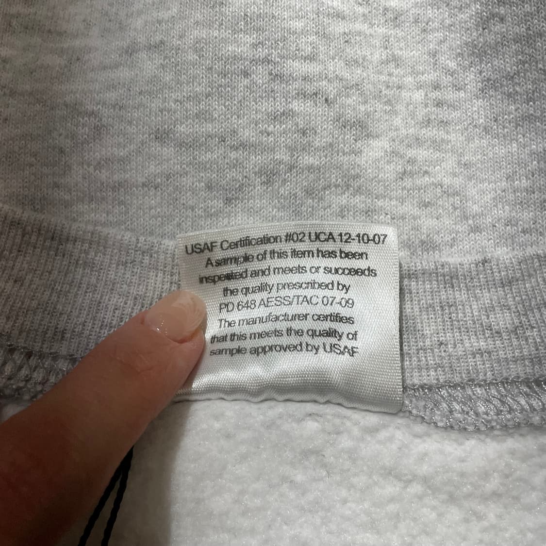 (XL) USA USAF 밀리터리 미공군 에어포스 스웻셔츠 상품이미지10