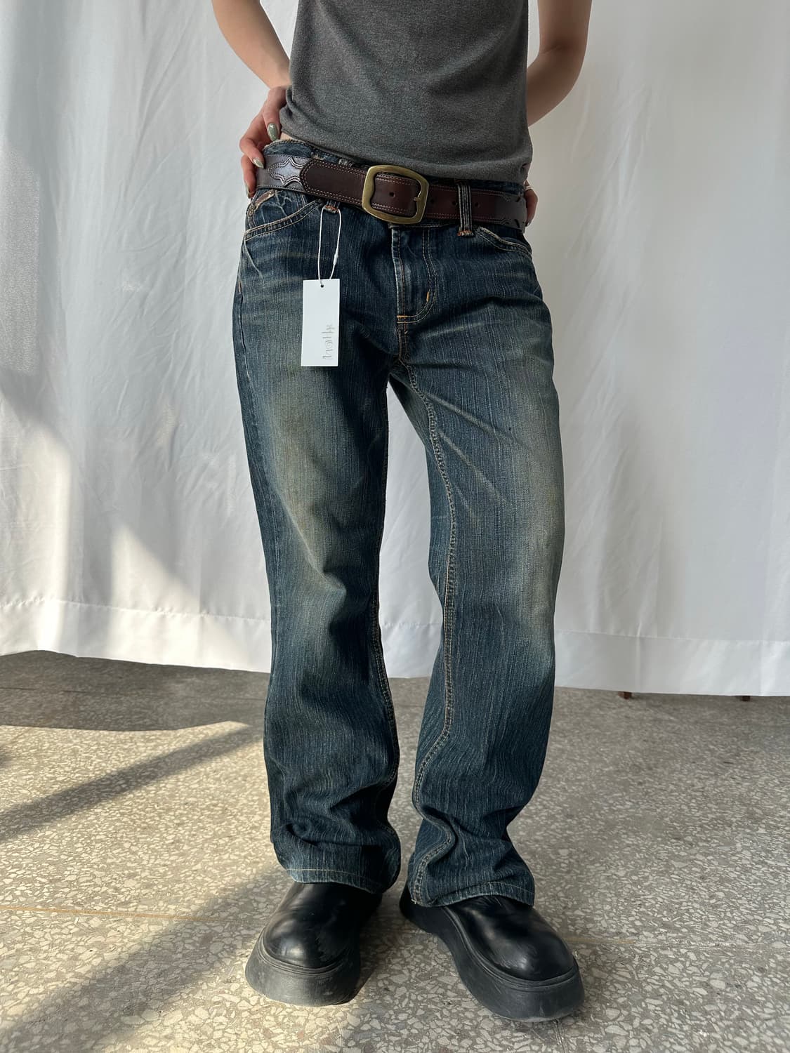 Venus Jeans 세미 부츠컷 데님팬츠 상품이미지2