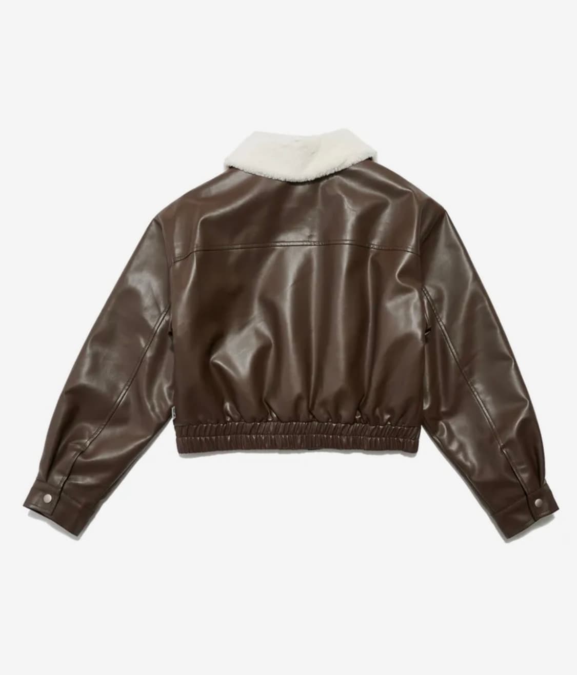 델리센트 크레시퍼 레더 블루종 [BROWN] 레더자켓 상품이미지2